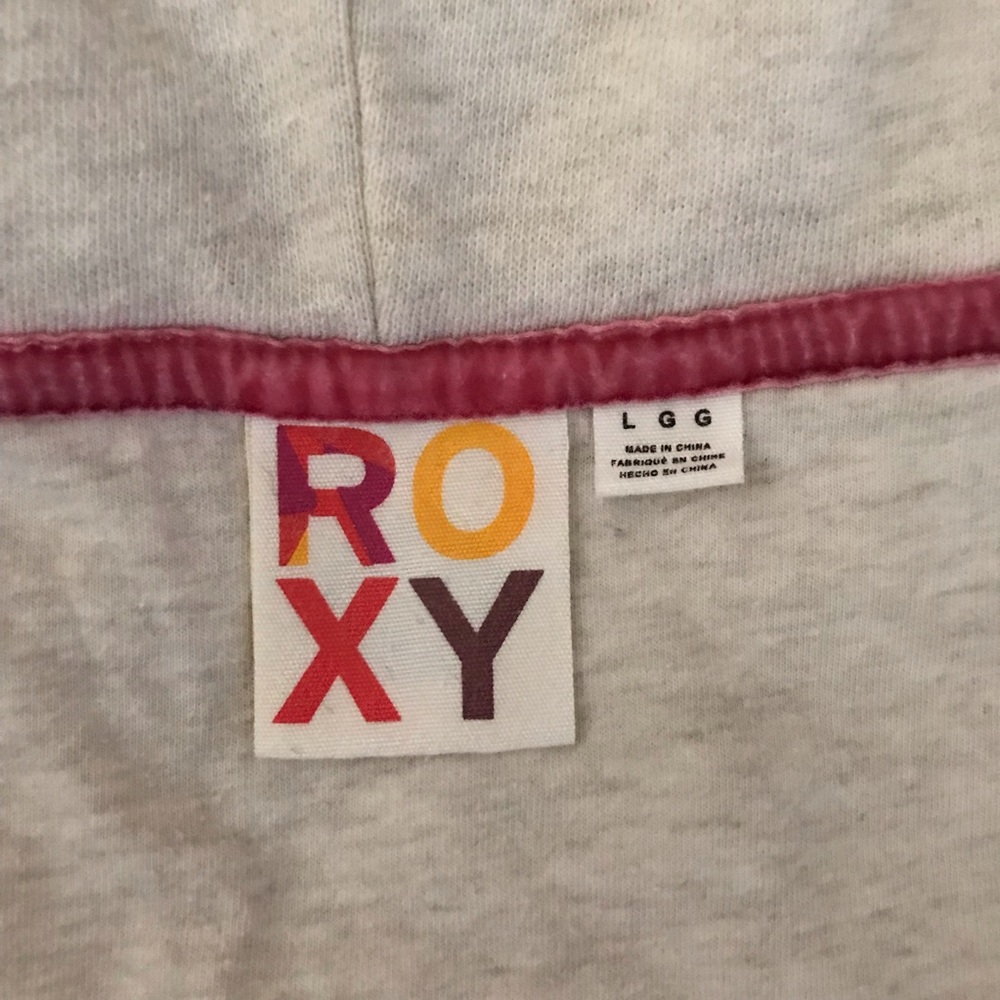 Roxy Double Breasted, Hooded Sweatshirt Jacket A1 - Picture 3 of 7